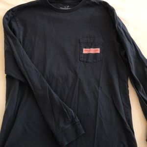 Vineyard Vines Long Sleeve Classic Navy M